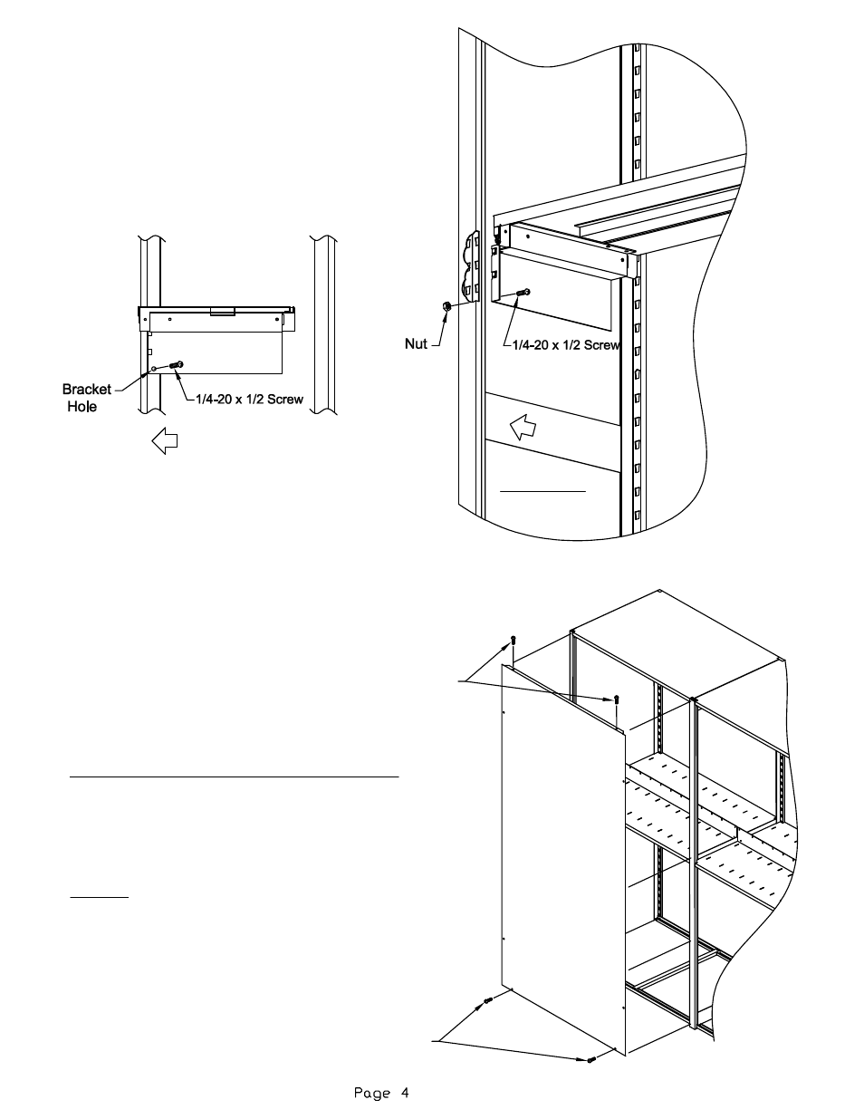 Mayline Four Post Shelving User Manual | Page 4 / 16