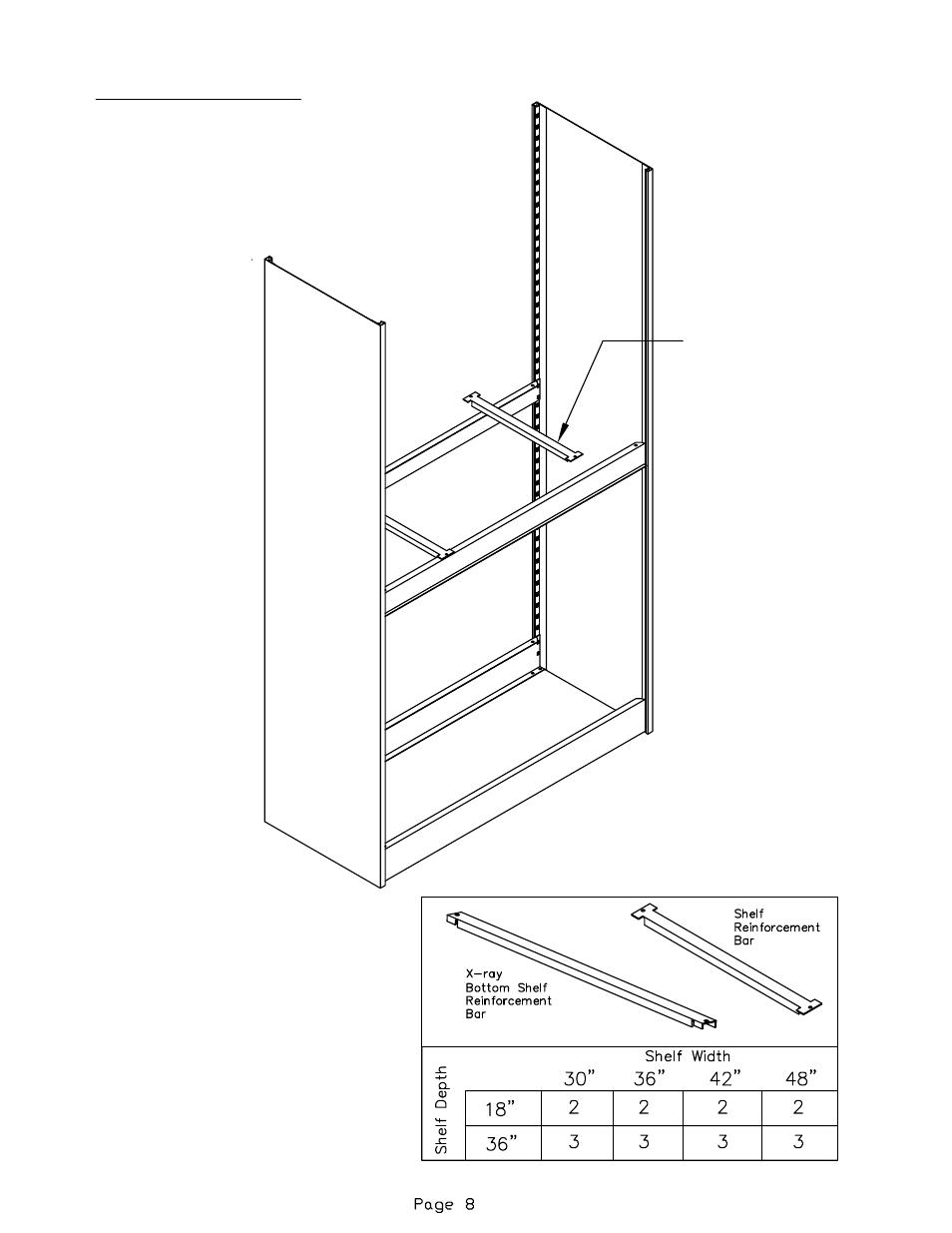 Mayline Four Post Shelving User Manual | Page 8 / 16