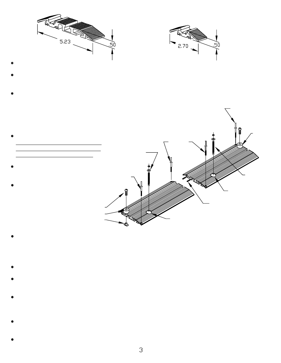 Mayline Kwik-Track User Manual | Page 3 / 4