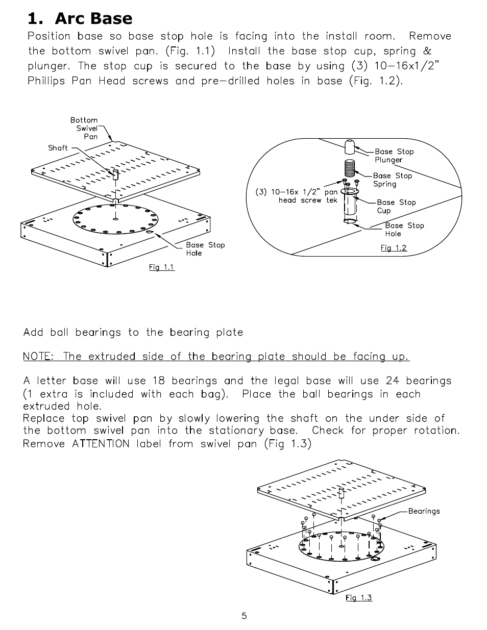 Mayline ARC Rotary Files User Manual | Page 5 / 16