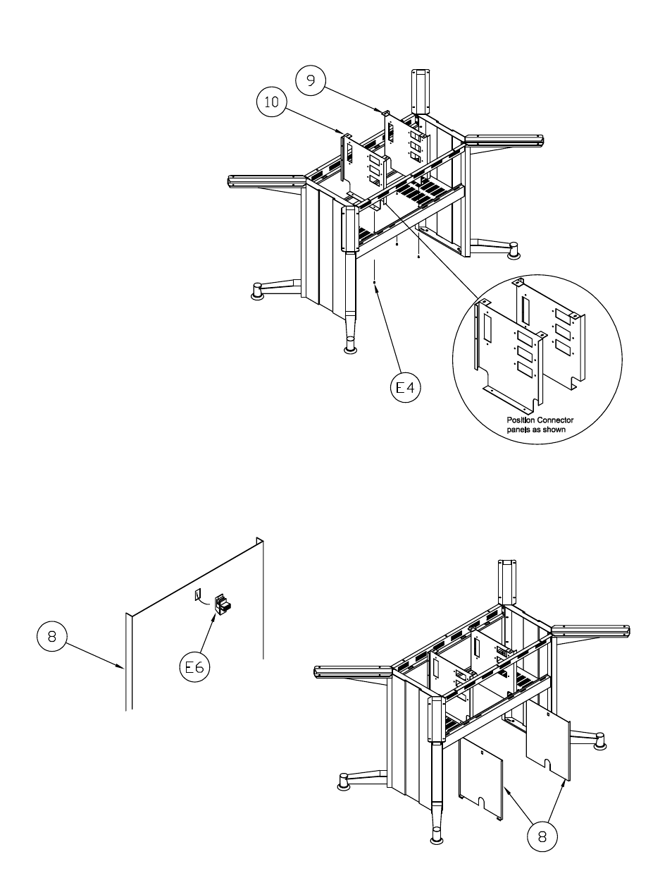 Mayline 8' Conference Table User Manual | Page 3 / 4