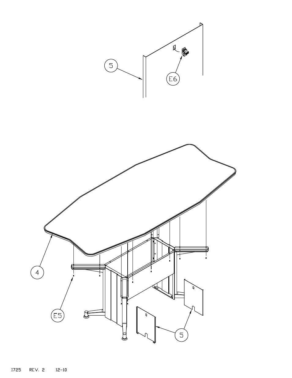 Mayline 10' Basic Conference Table User Manual | Page 3 / 3