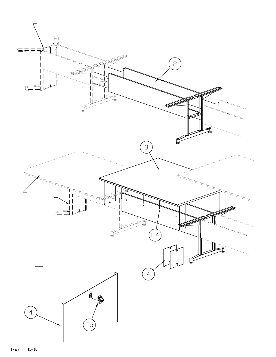 Mayline 6' Basic Table Adder User Manual | Page 3 / 3