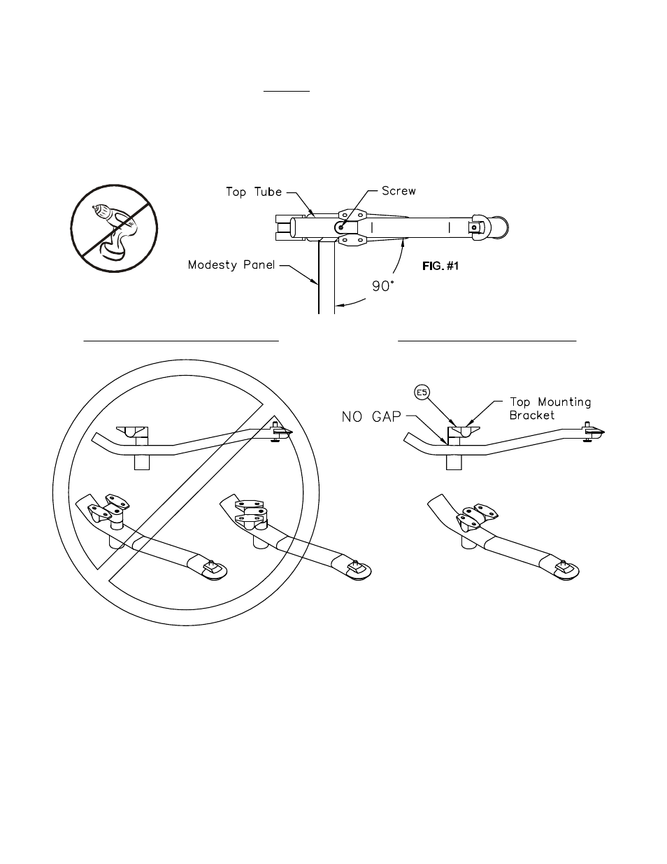Incorrect insertion correct insertion | Mayline Talon Tables v1 User Manual | Page 2 / 4