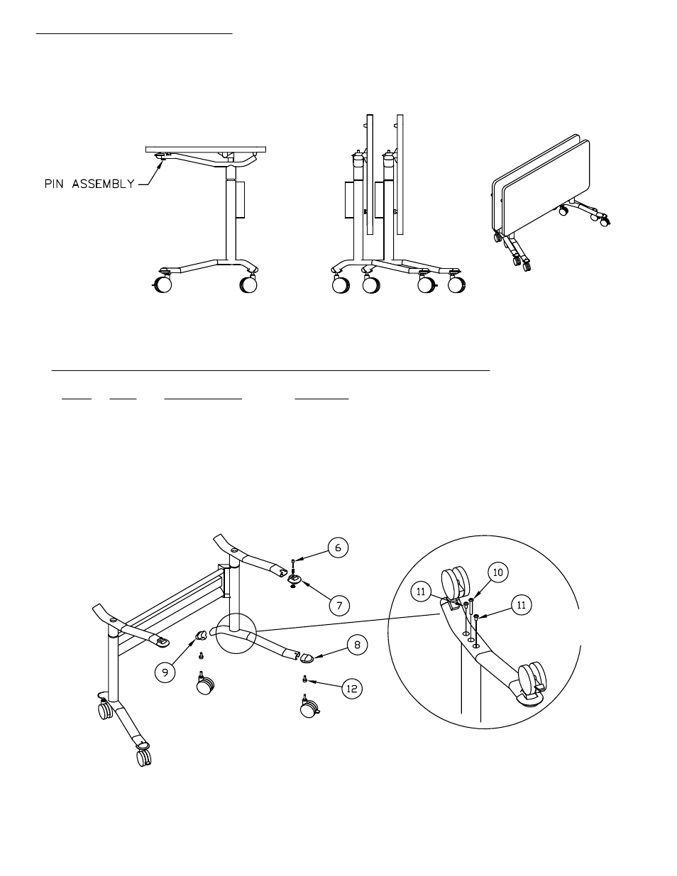 Mayline Talon Tilt-Top Tables User Manual | Page 4 / 4