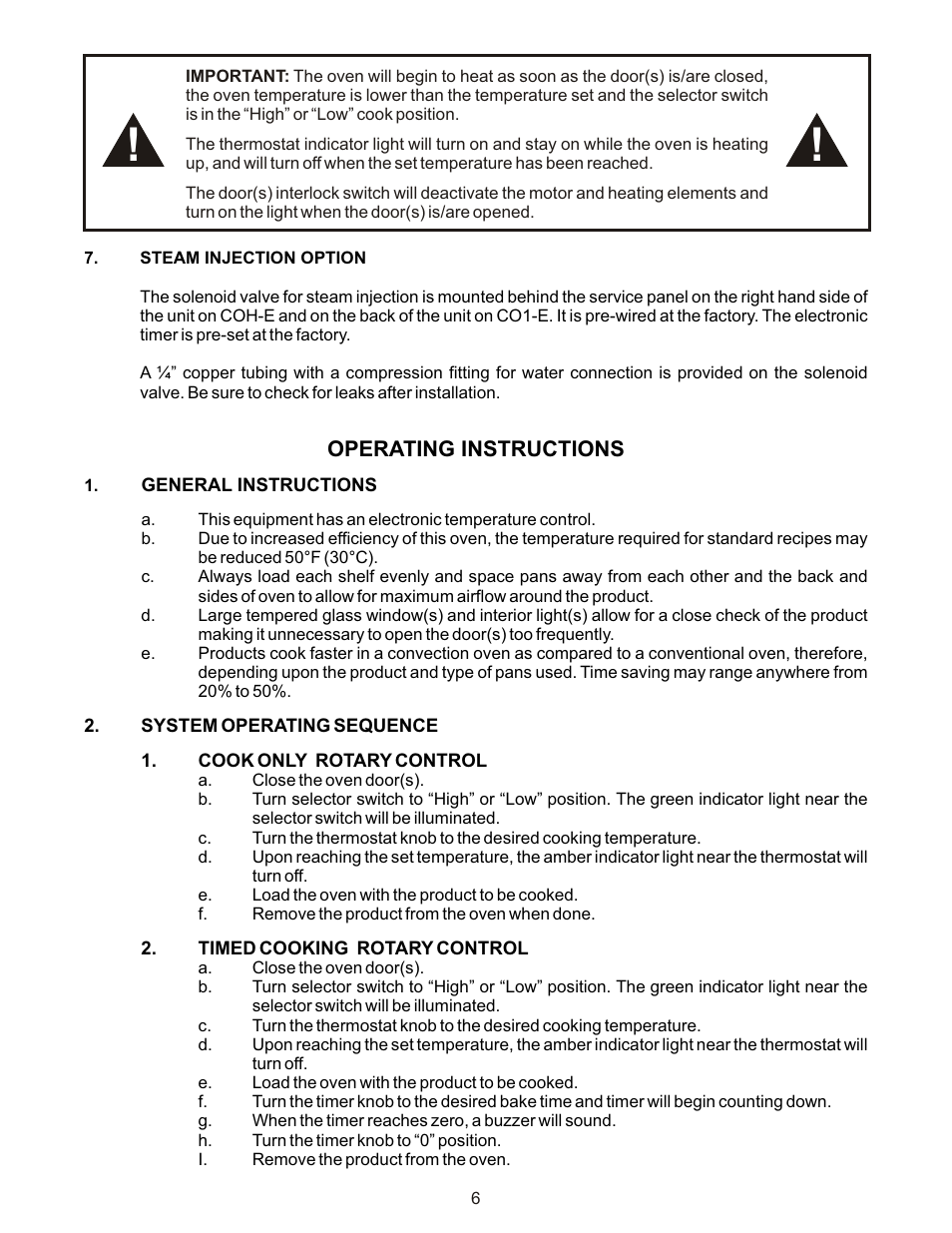 BKI CO1-E User Manual | Page 6 / 20