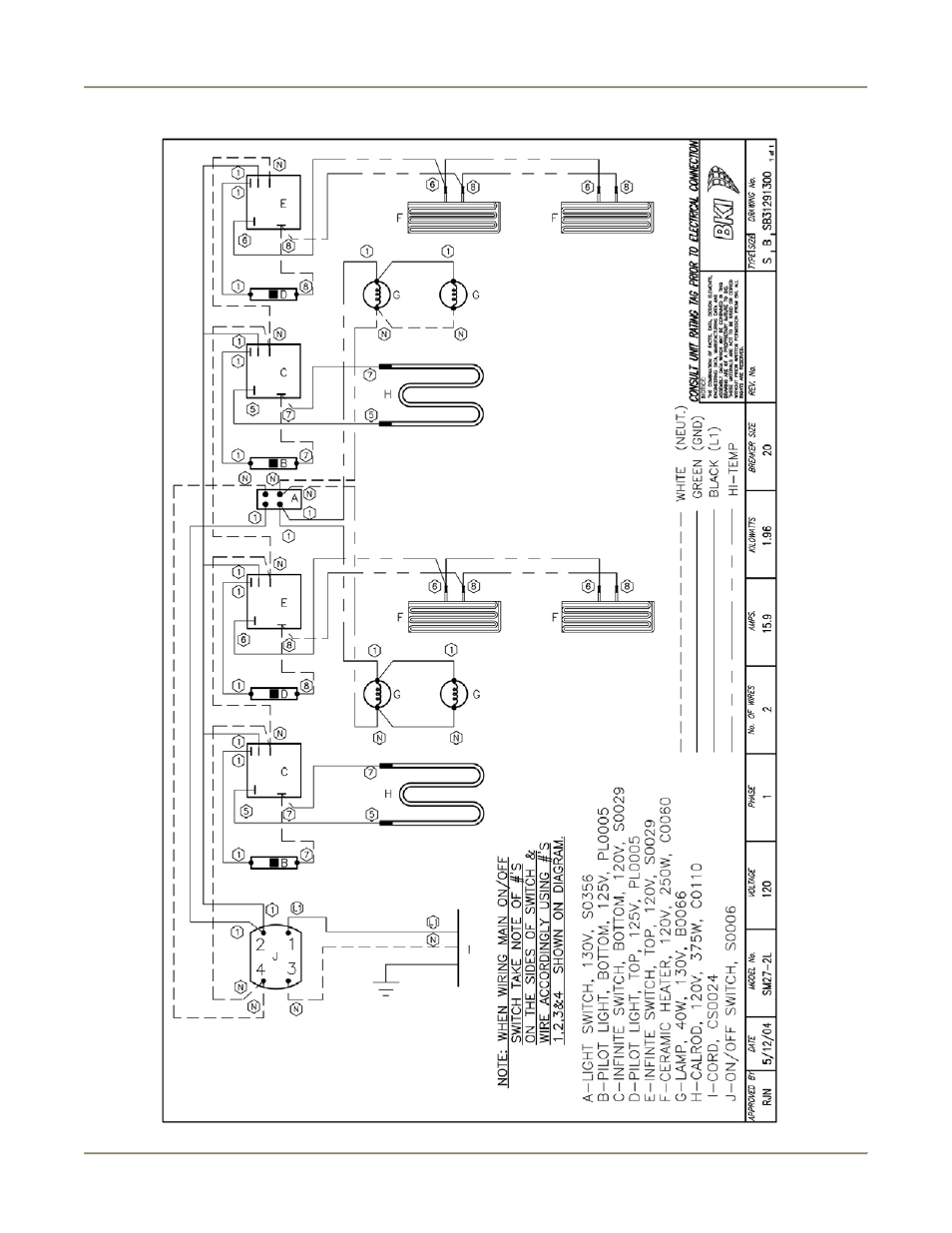 BKI SM51 User Manual | Page 17 / 28