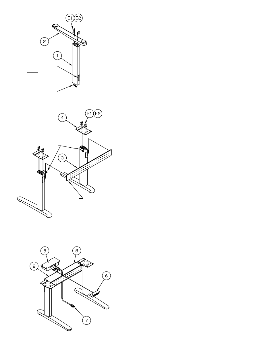 Mayline Dual Base Only User Manual | Page 2 / 4