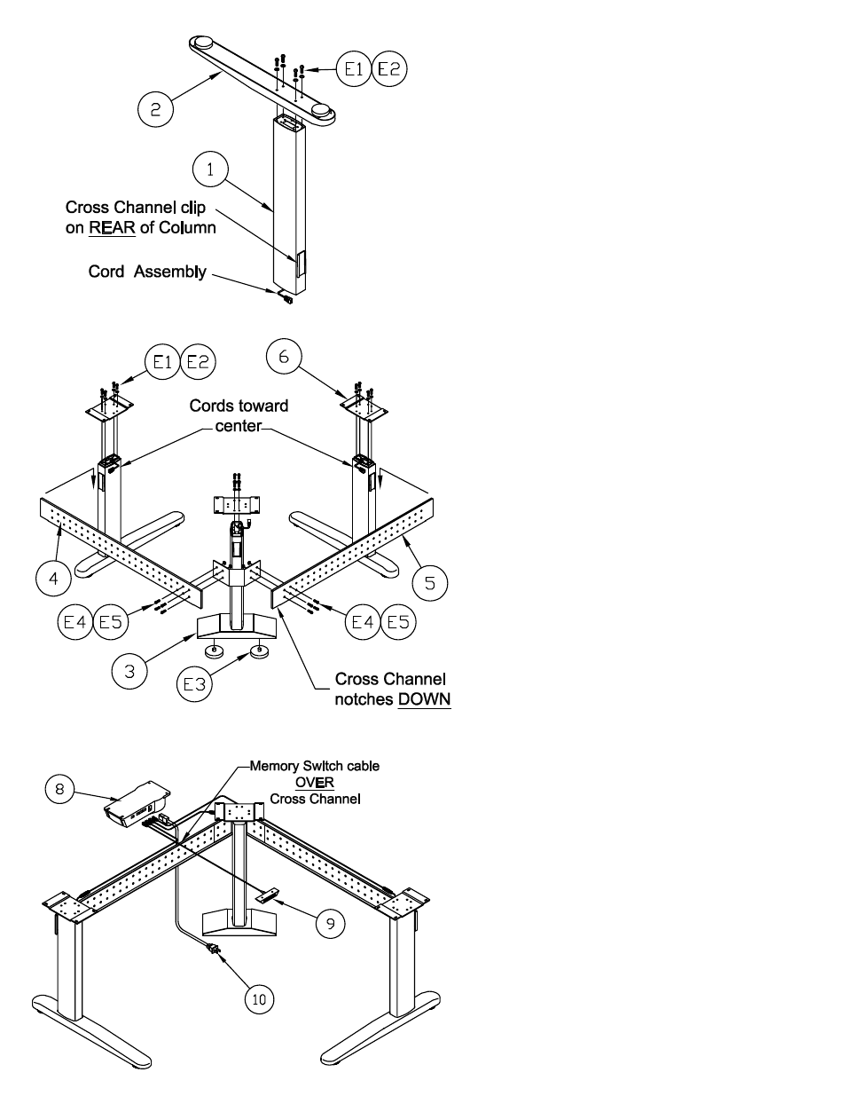 Mayline Triple Base Only User Manual | Page 2 / 4