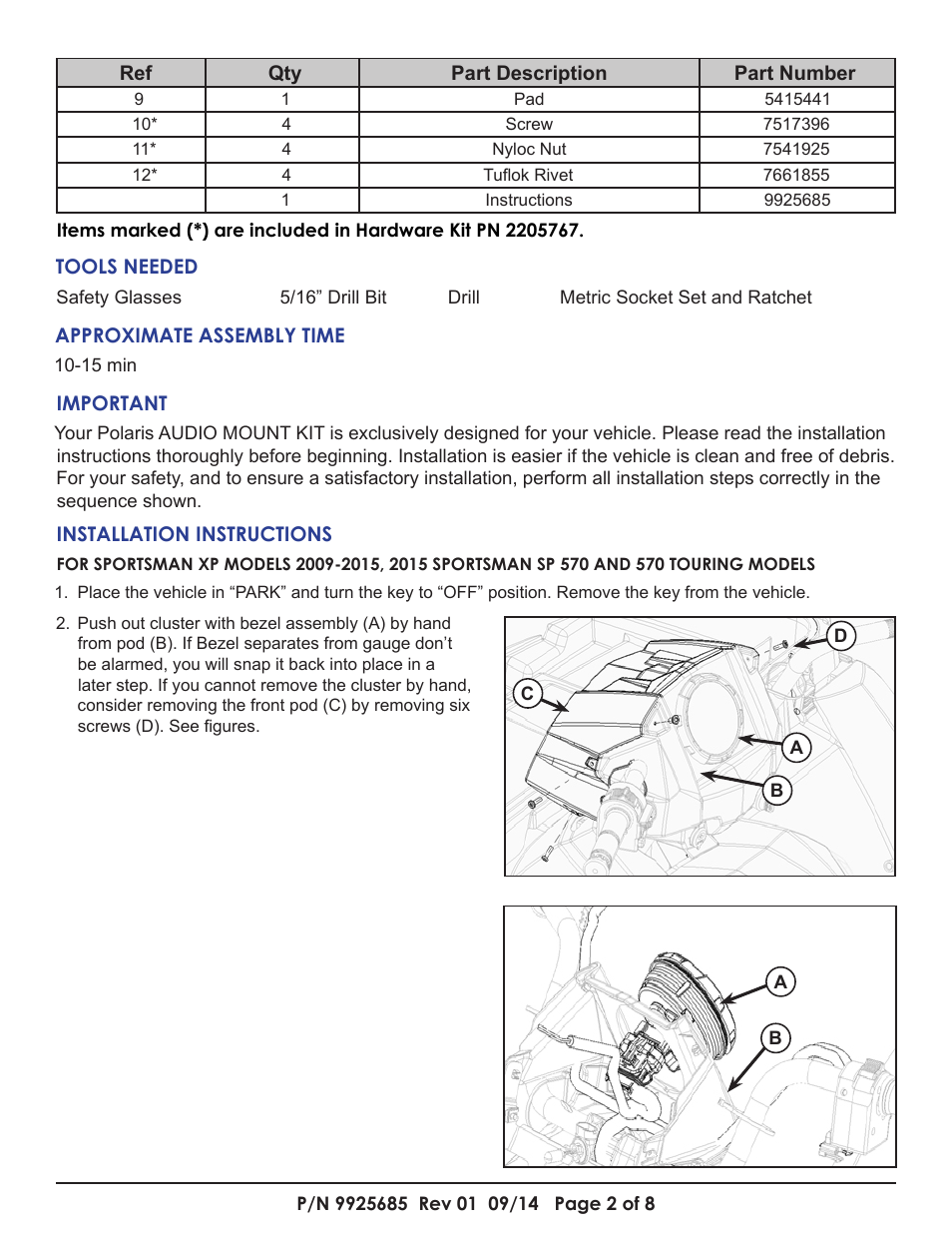 MB QUART QUB Polaris User Manual | Page 2 / 8