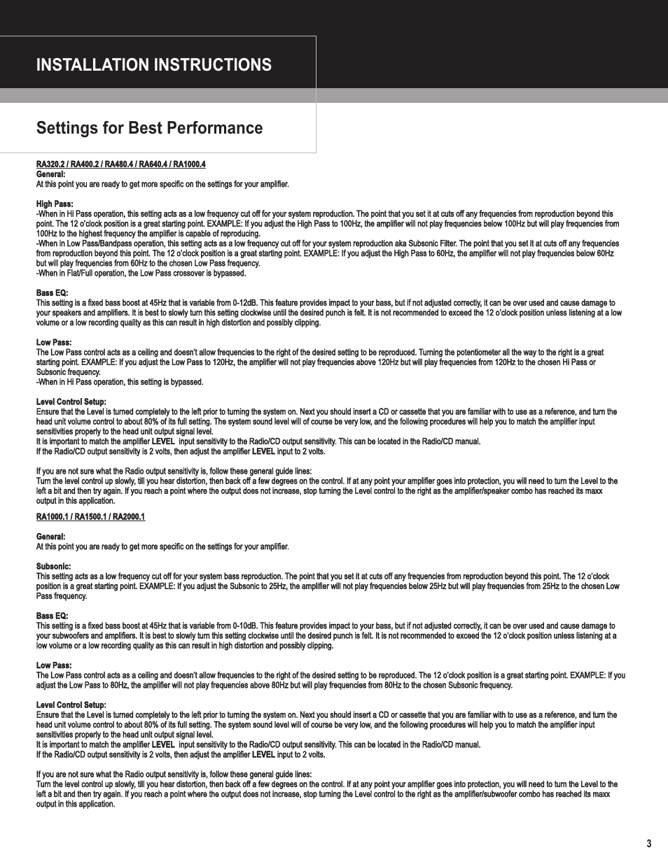 MB QUART Reference Amplifiers User Manual | Page 4 / 11