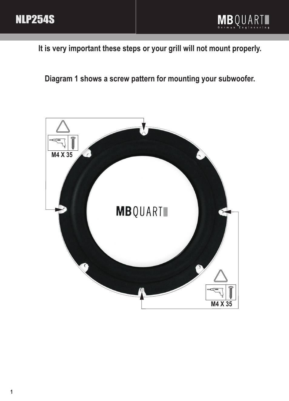 Nlp254s | MB QUART NLP254S User Manual | Page 2 / 8