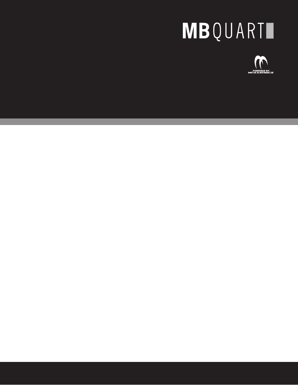 2010 mb quart nlp254s nautic subwoofer back cover, Nlp254s, Maxxsonics limited warranty | MB QUART NLP254S User Manual | Page 8 / 8