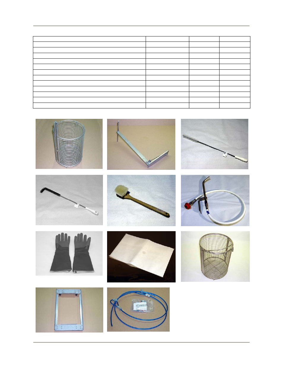 Accessories | Bakers Pride ALF-F User Manual | Page 45 / 60