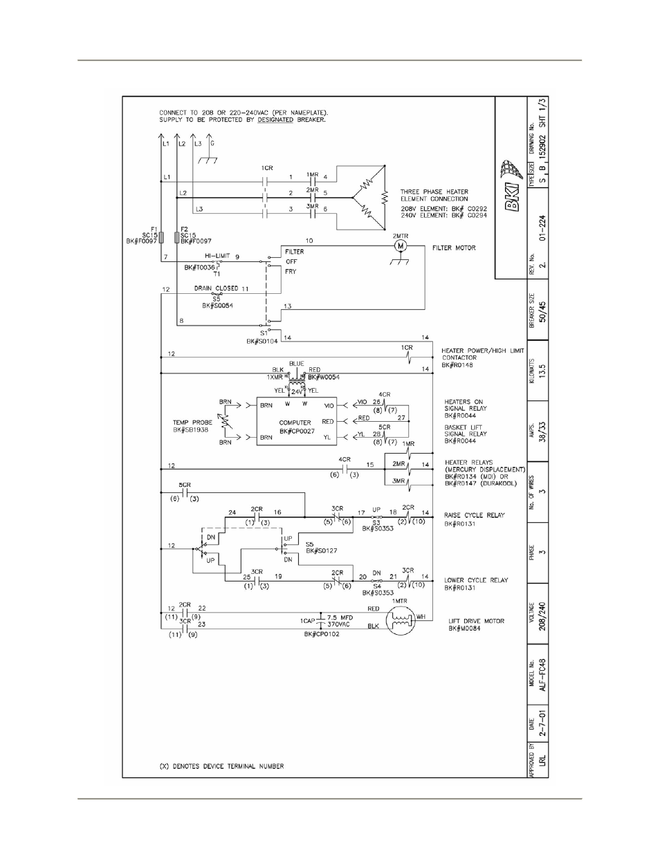 Bakers Pride ALF-F User Manual | Page 53 / 60