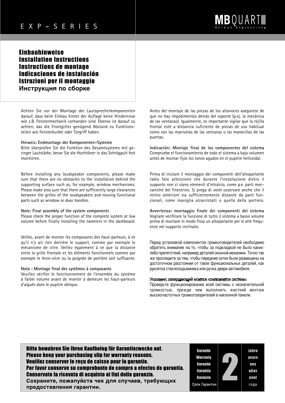 MB QUART ETA 169 User Manual | Page 3 / 6