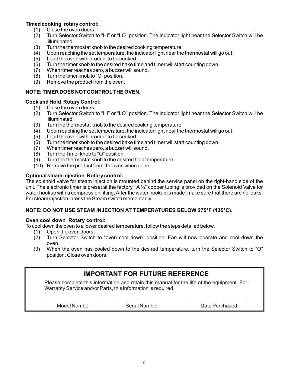 BKI COB-E User Manual | Page 6 / 16