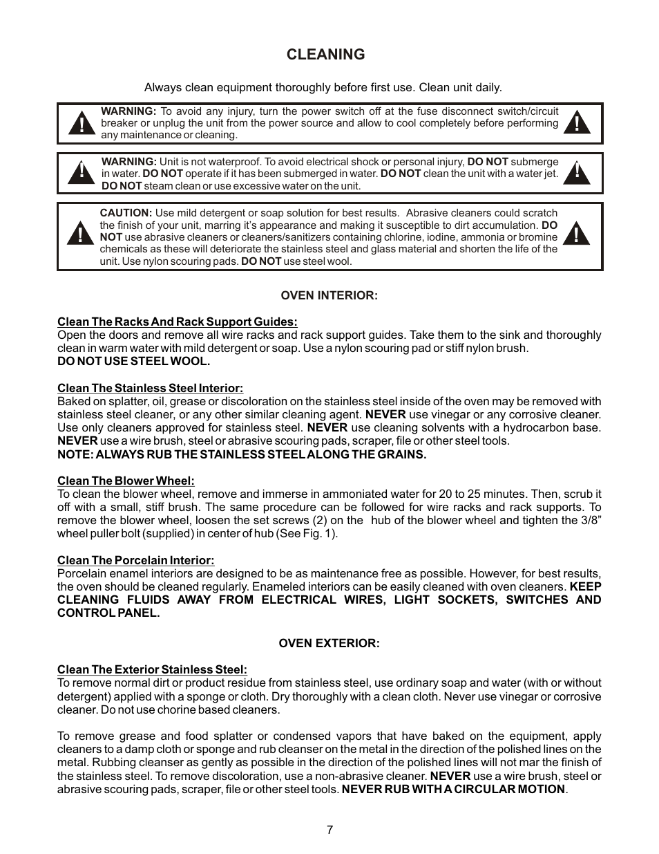 BKI COB-E User Manual | Page 7 / 16