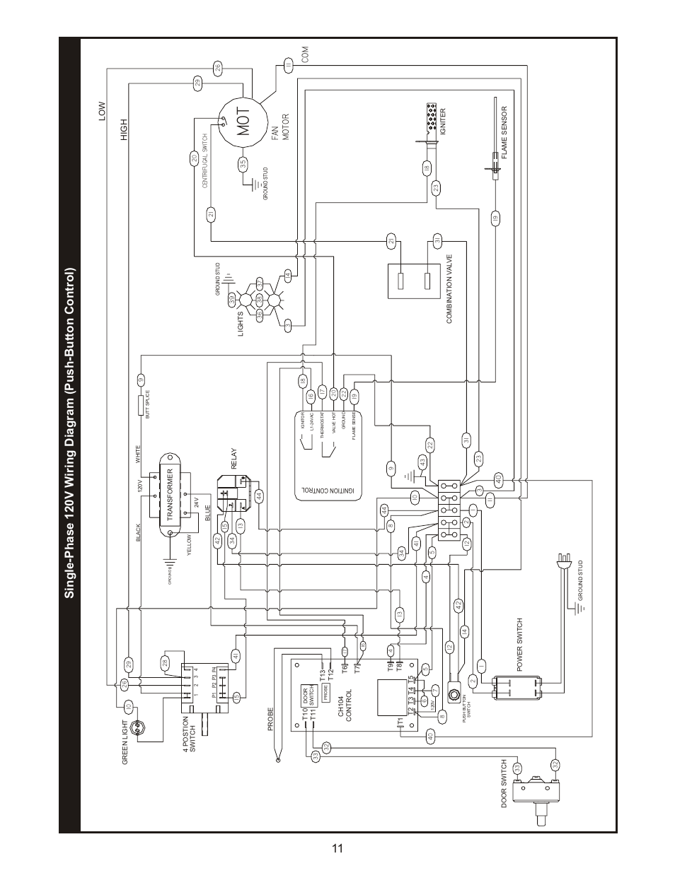 Fan motor | BKI COB-G User Manual | Page 11 / 16