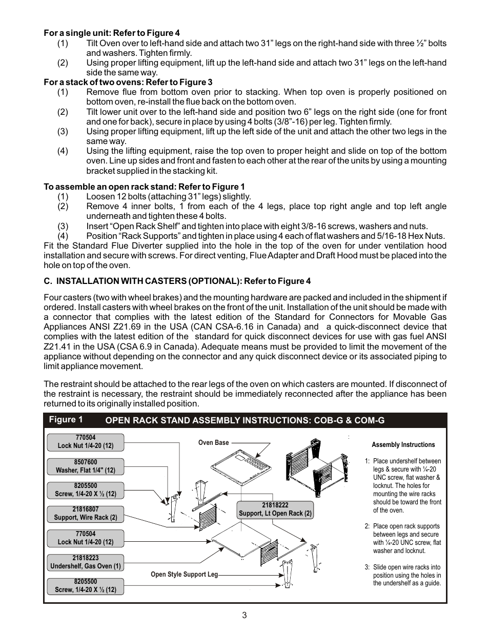 BKI COB-G User Manual | Page 3 / 16