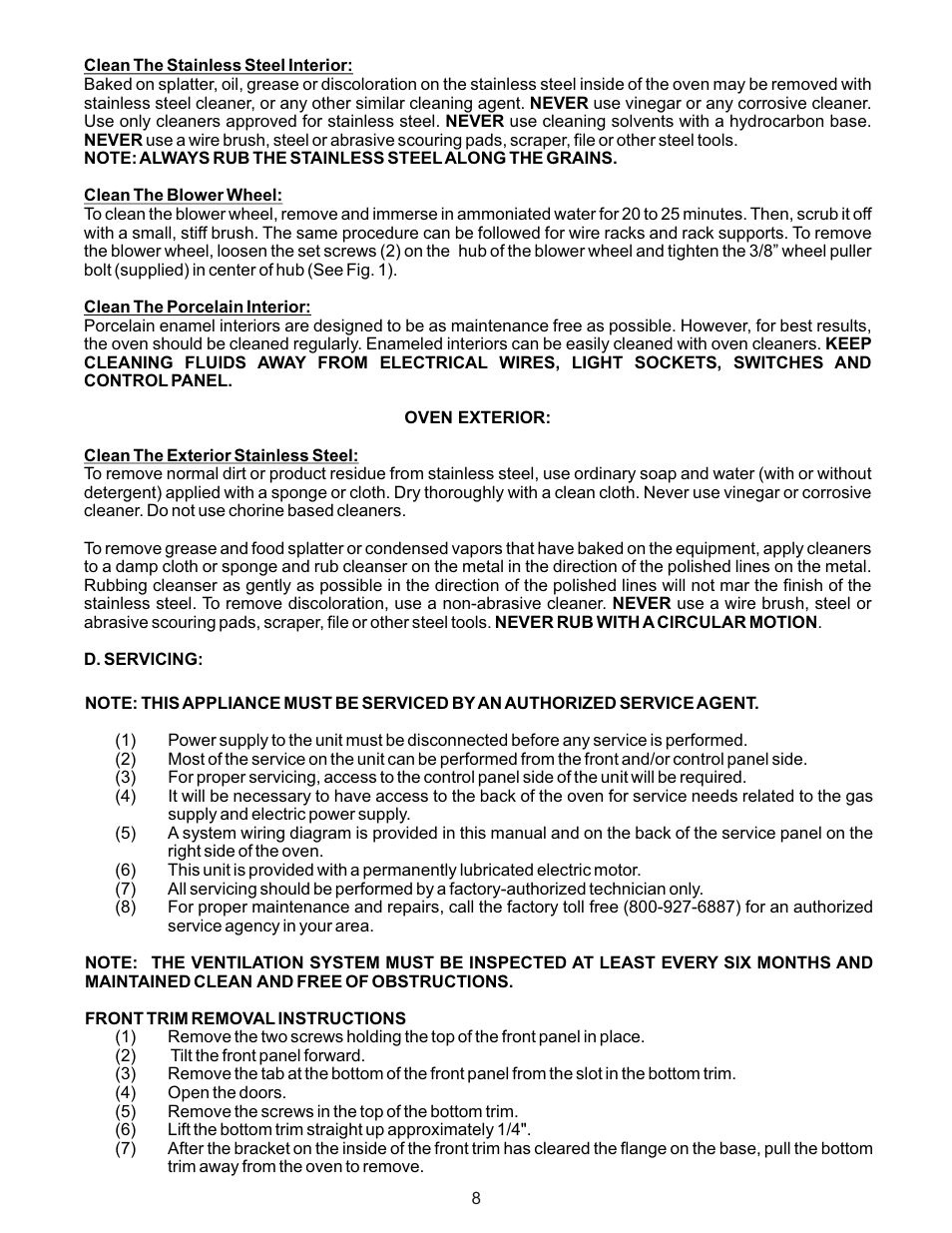 BKI COB-G User Manual | Page 8 / 16