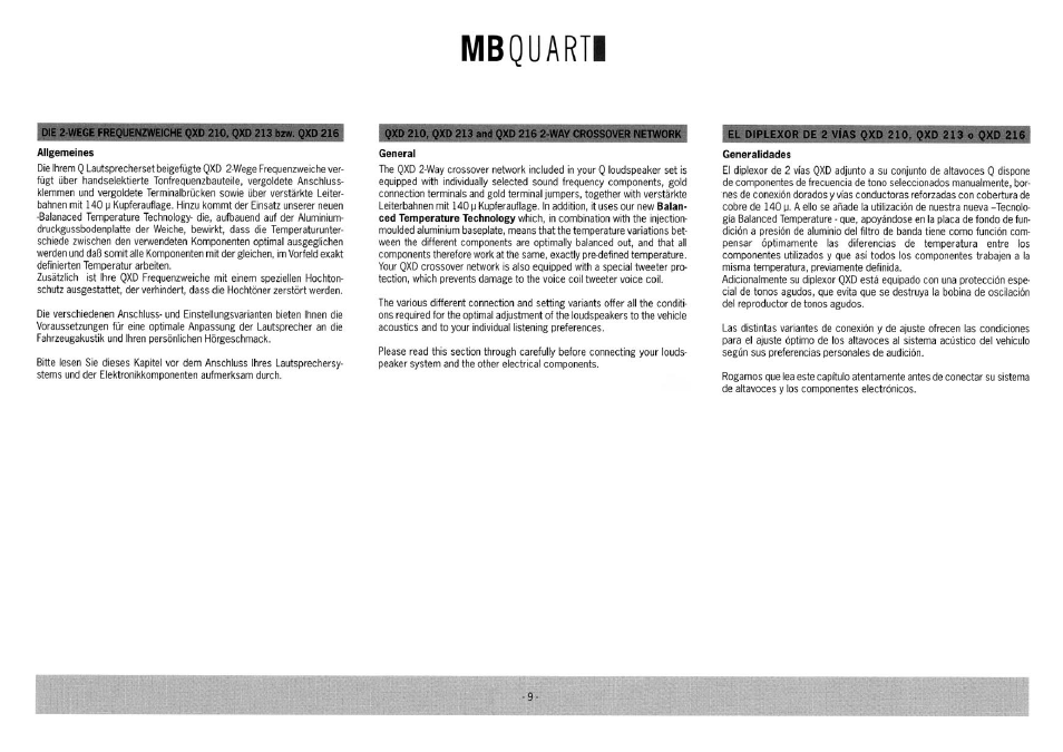 MB QUART Q 216 User Manual | Page 11 / 18