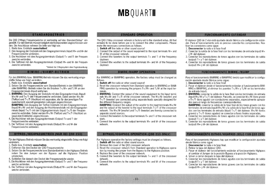 MB QUART Q 216 User Manual | Page 12 / 18