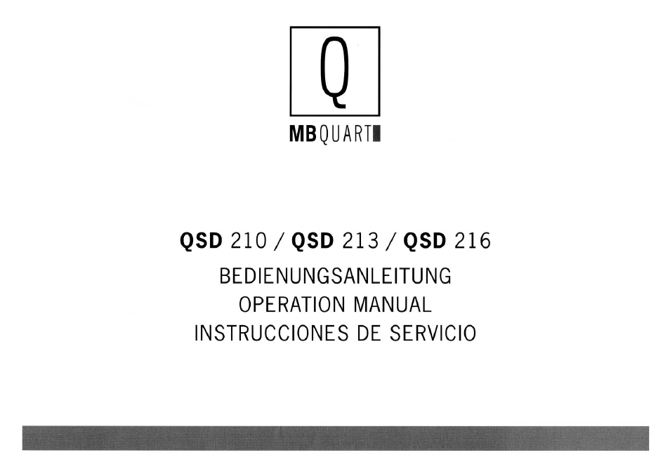 MB QUART Q 216 User Manual | Page 3 / 18