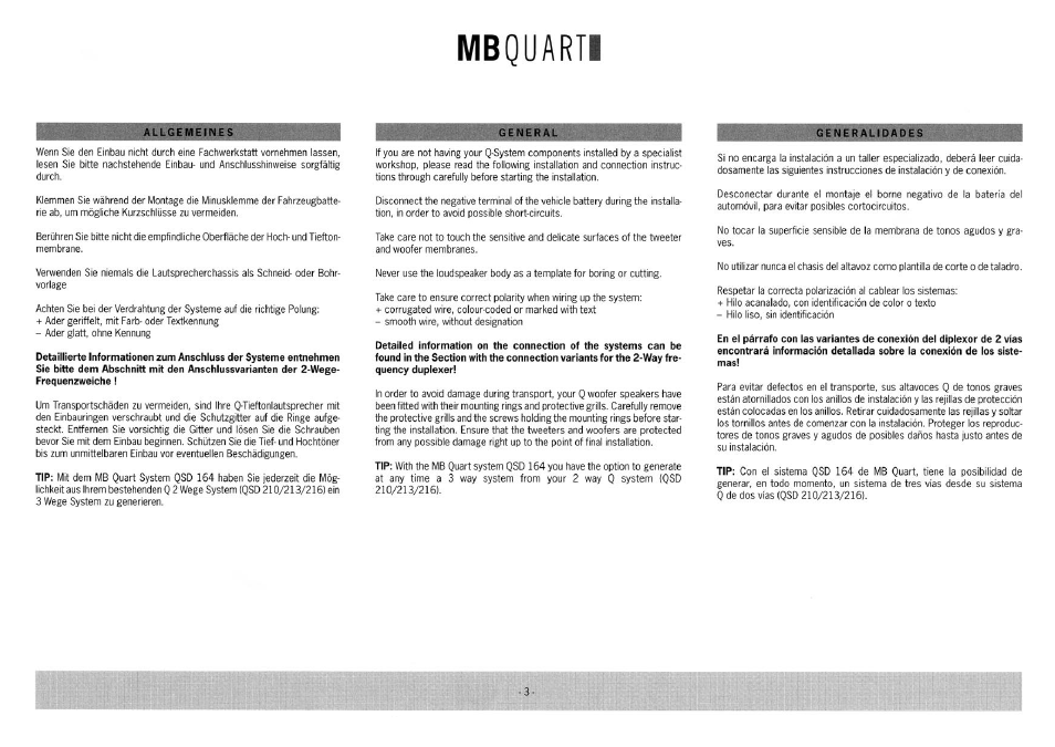 MB QUART Q 216 User Manual | Page 5 / 18
