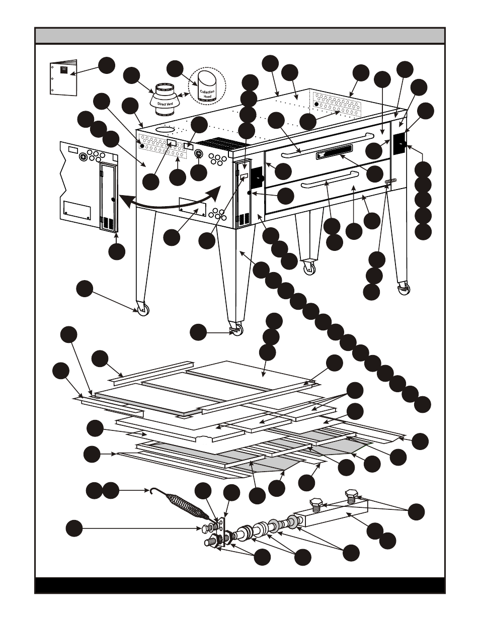 Exterior / decks / doors | Bakers Pride Y-600 User Manual | Page 2 / 4