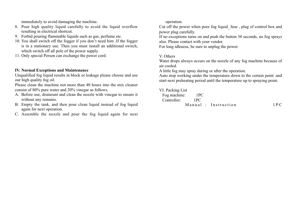 MBT Lighting FM9000Z User Manual | Page 2 / 2