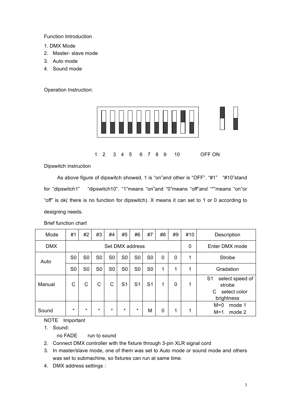 MBT Lighting LEDWPAR64 User Manual | Page 3 / 6