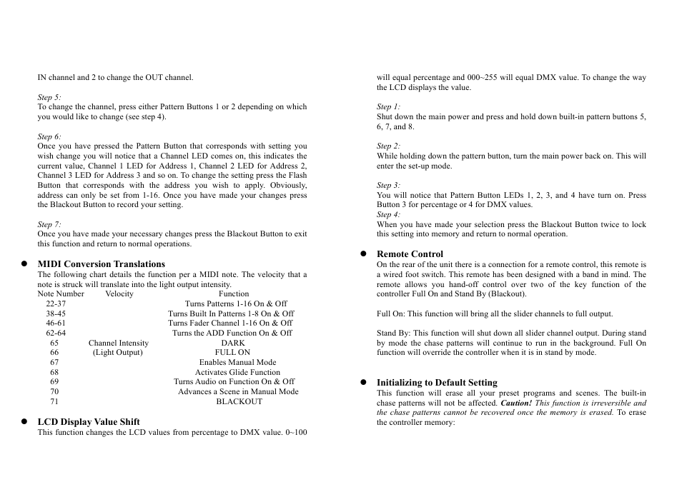 MBT Lighting CX1616 User Manual | Page 9 / 11