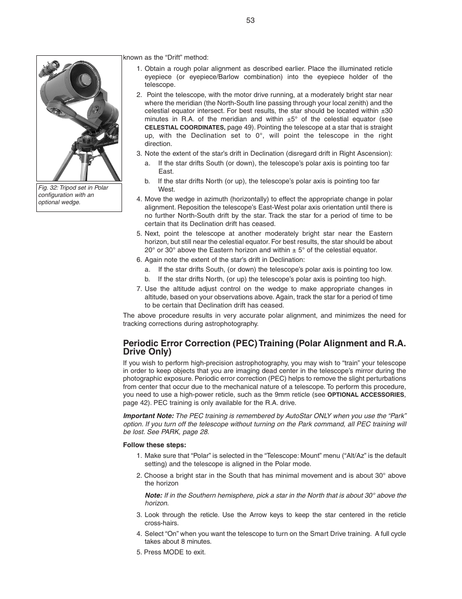 Meade Instruments LX90 ACF/SC User Manual | Page 53 / 60