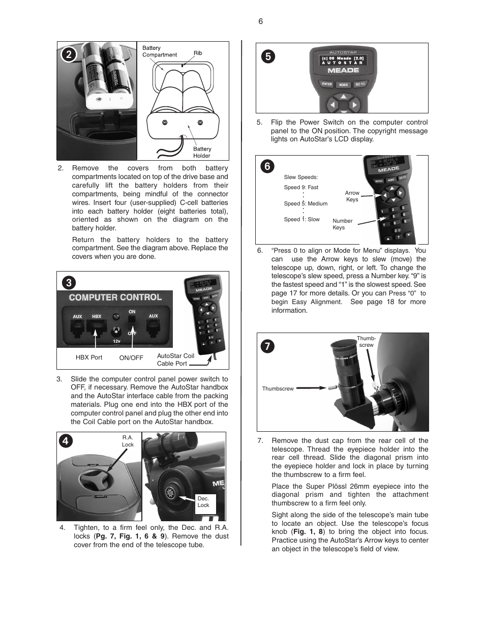 Meade Instruments LX90 ACF/SC User Manual | Page 6 / 60