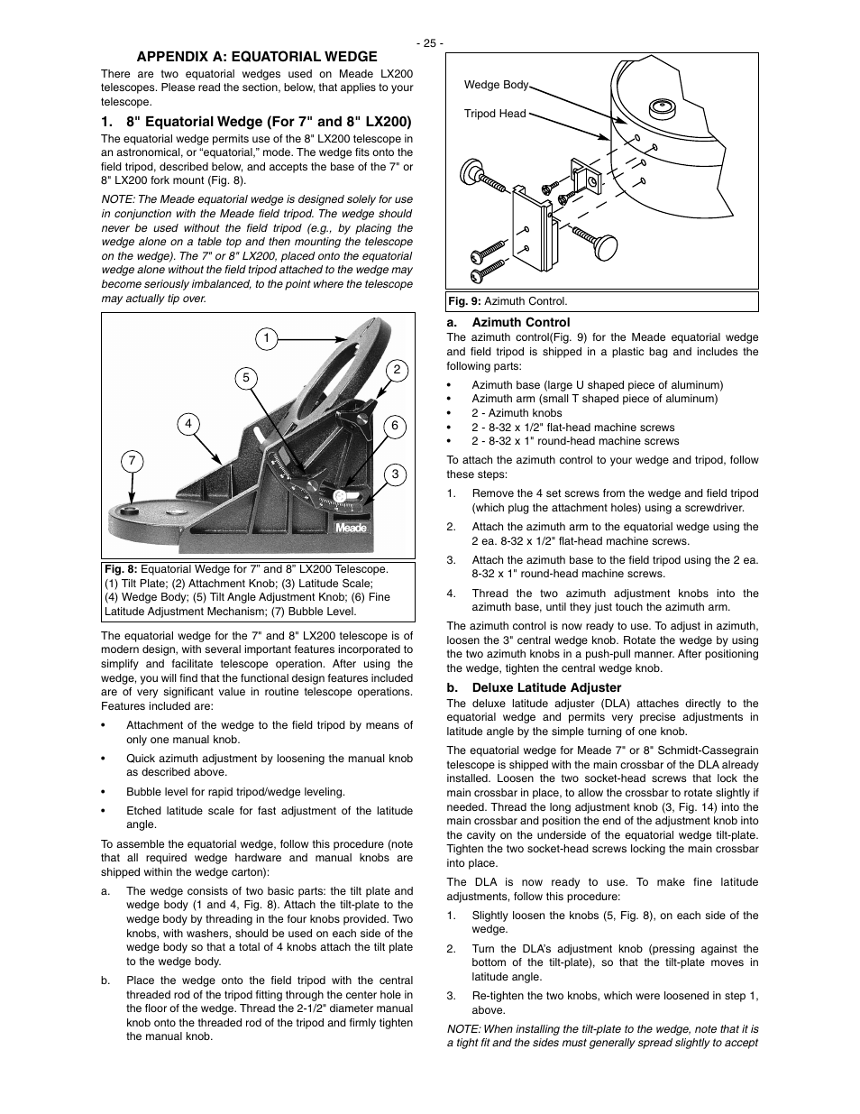 Meade Instruments LX200 Classic User Manual | Page 25 / 64