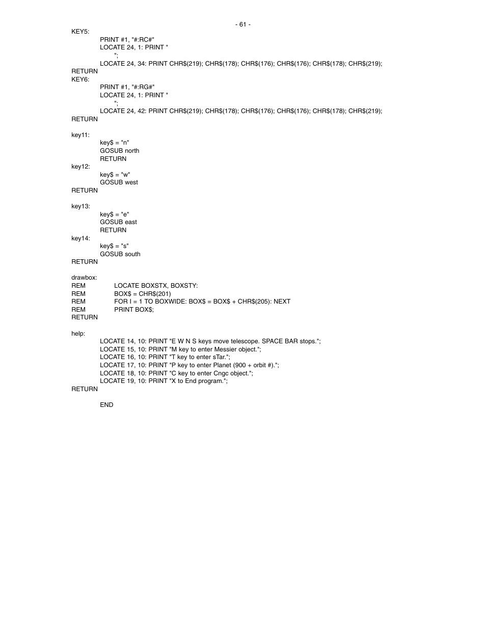 Meade Instruments LX200 Classic User Manual | Page 61 / 64