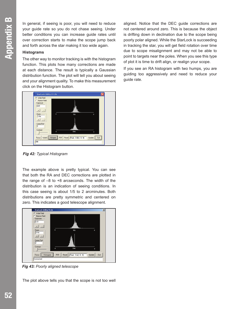 Autostar #497 handbox appendix b | Meade Instruments LX850 User Manual | Page 52 / 60