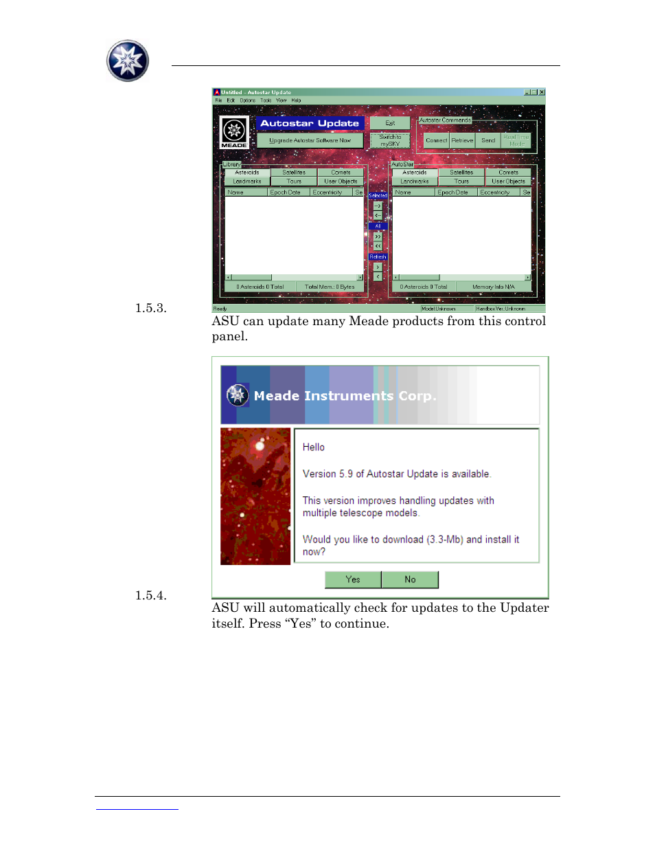 Meade Instruments ETX-LS Software Update Instructions User Manual | Page 14 / 20