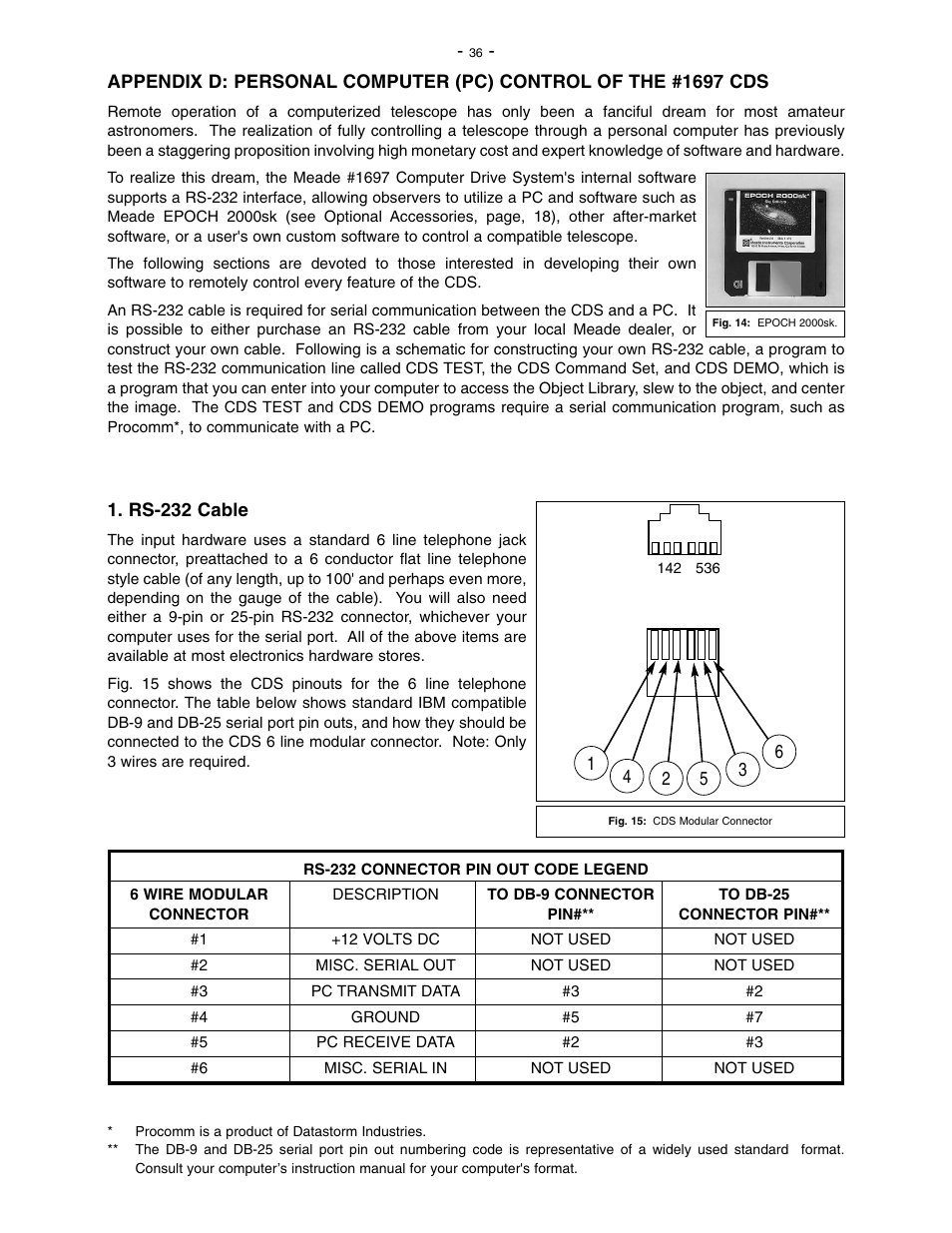 Meade Instruments 1697 Computer Drive System For LXD 650 and LXD 750 Mounts - Part 2 User Manual | Page 17 / 33