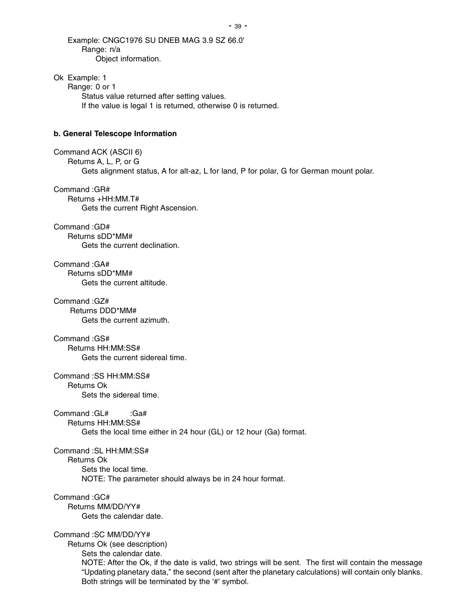 Meade Instruments 1697 Computer Drive System For LXD 650 and LXD 750 Mounts - Part 2 User Manual | Page 20 / 33