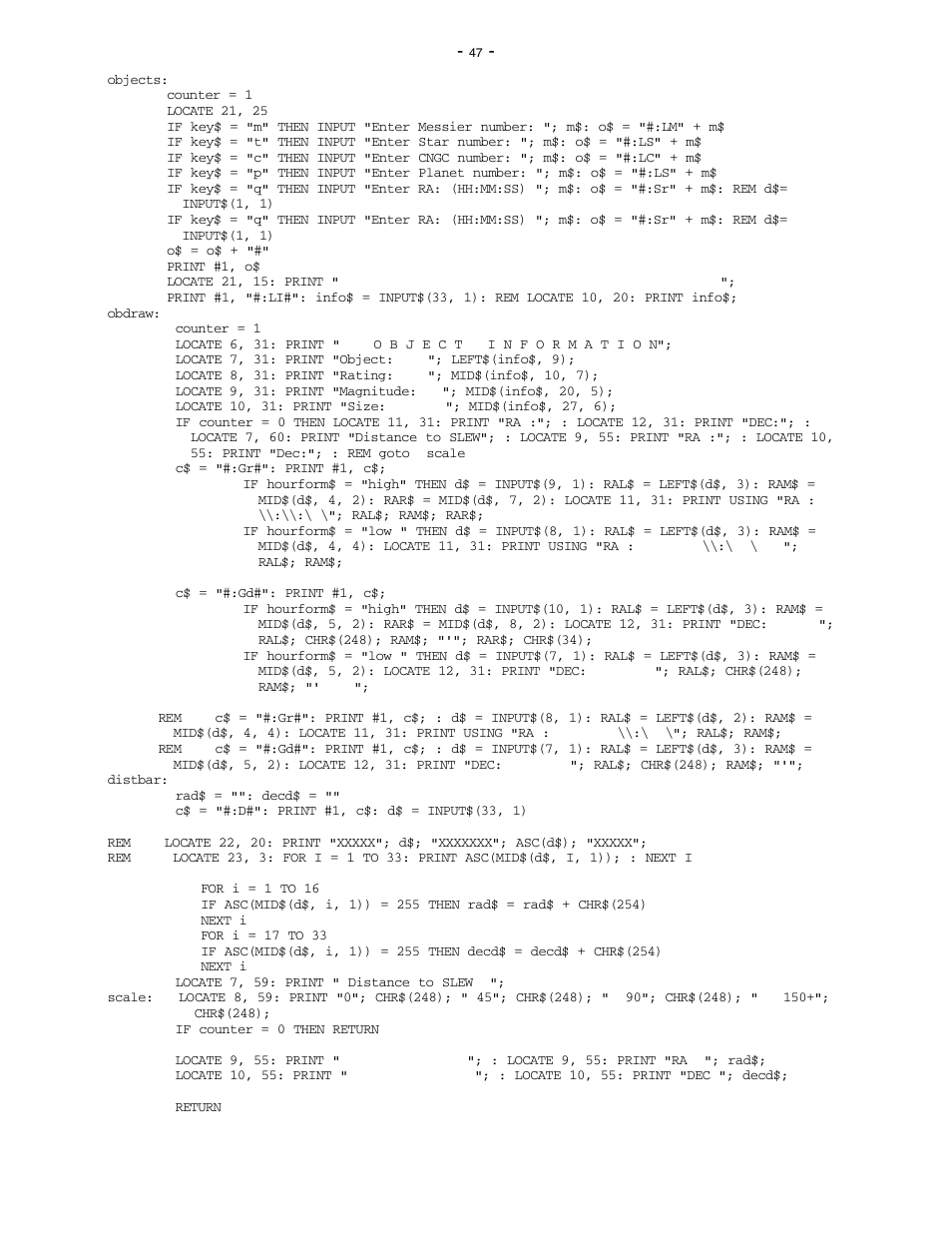 Meade Instruments 1697 Computer Drive System For LXD 650 and LXD 750 Mounts - Part 2 User Manual | Page 28 / 33