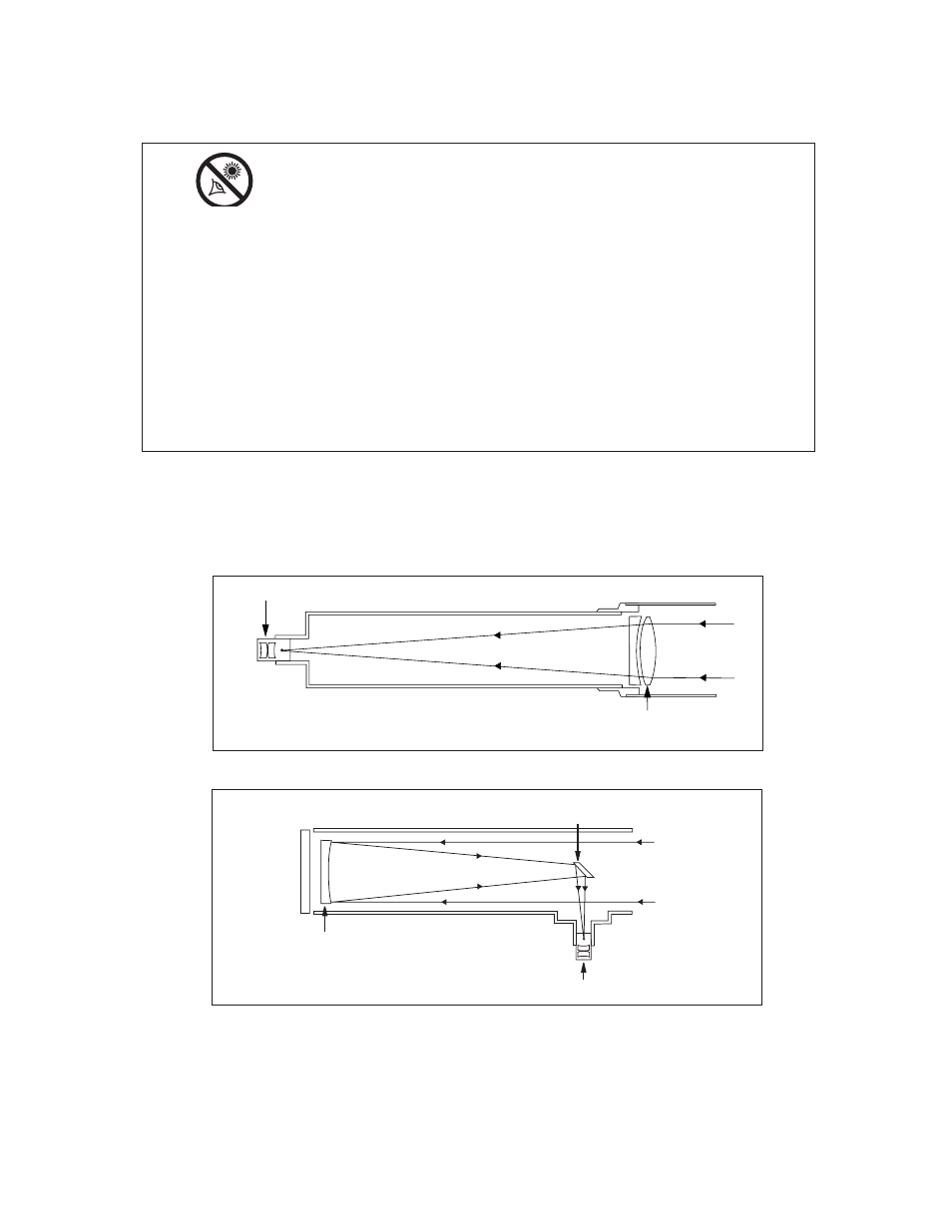 Warning | Meade Instruments StarNavigator Series User Manual | Page 2 / 48