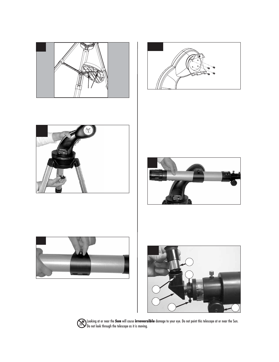 Easy set-up guide | Meade Instruments StarNavigator Series User Manual | Page 4 / 48