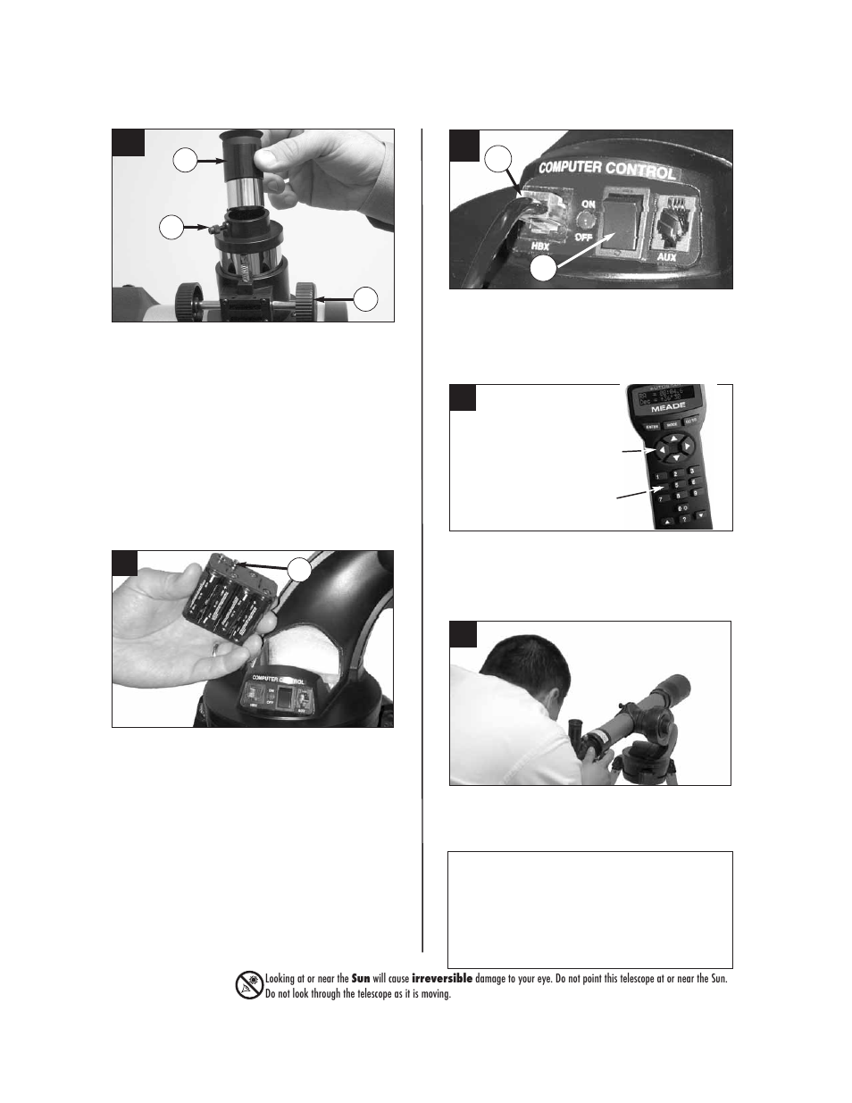 7b 8 9 | Meade Instruments StarNavigator Series User Manual | Page 5 / 48