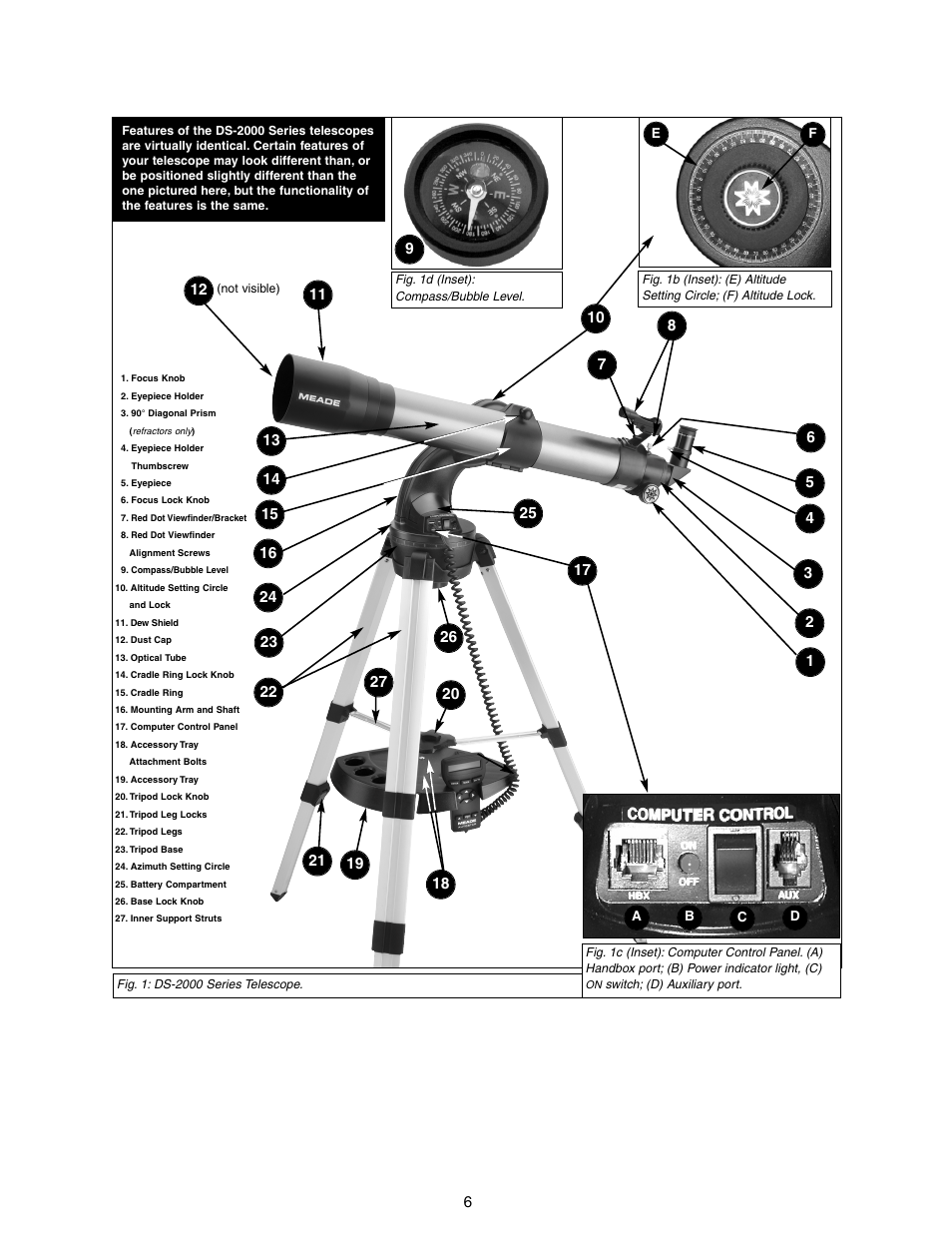 Meade Instruments DS-2090AT-TC User Manual | Page 6 / 44