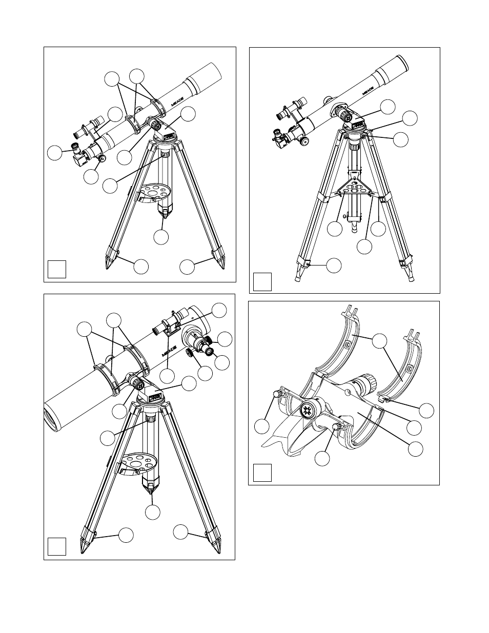 Meade Instruments DS Gen 1 (60, 70, 80, 90, 114, 127) User Manual | Page 6 / 20
