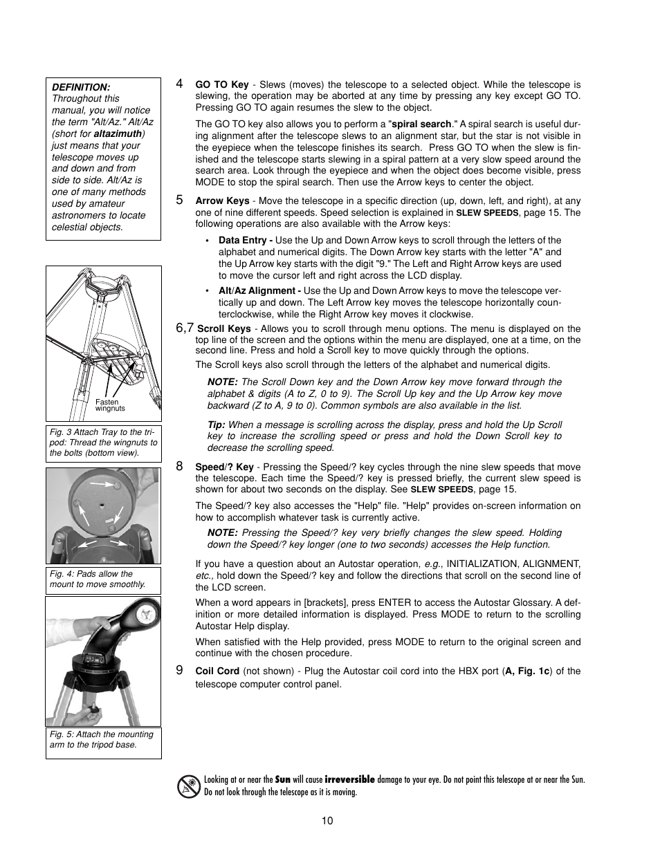 Meade Instruments DS-2000 Generation II Telescopes with LNT module User Manual | Page 10 / 48