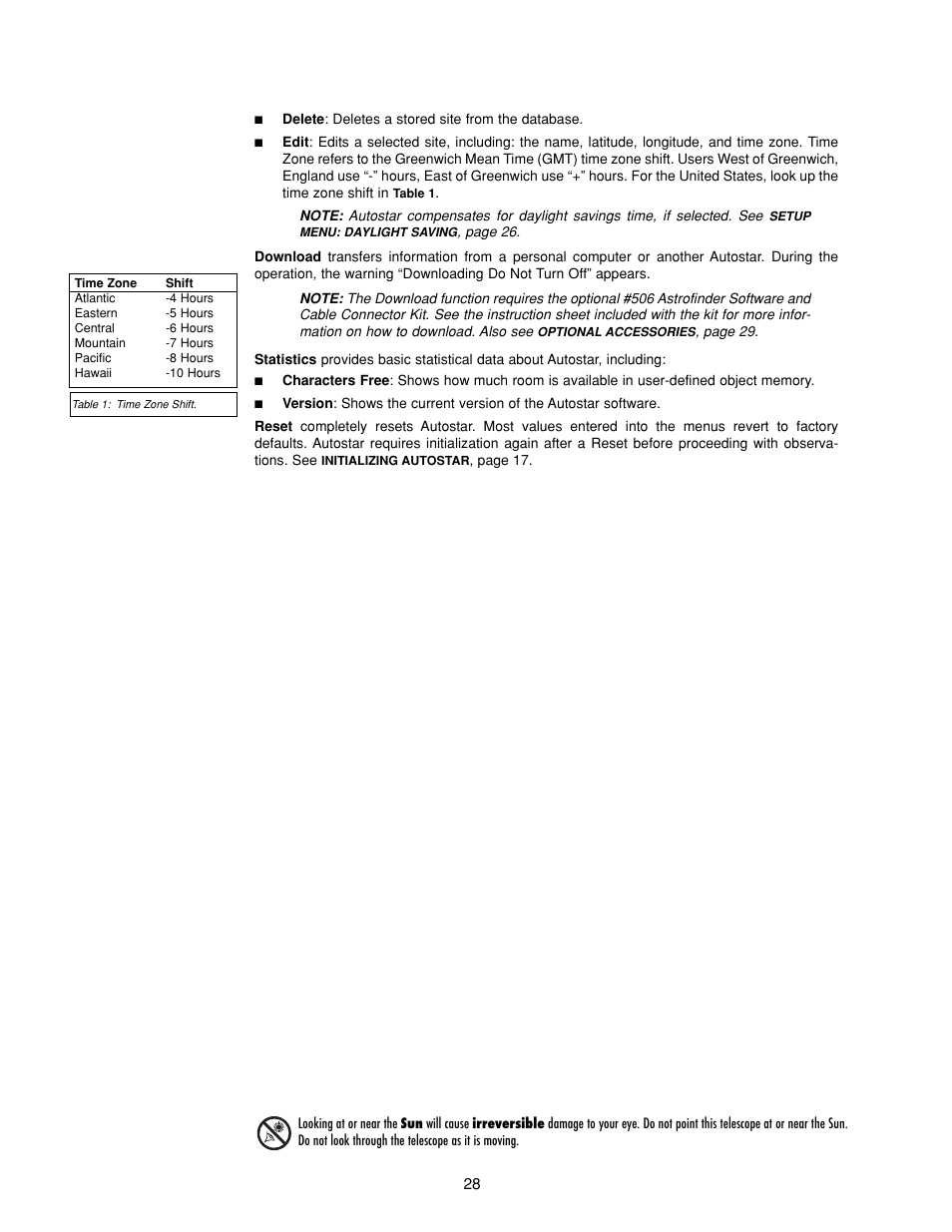 Meade Instruments DS-2000 Generation II Telescopes with LNT module User Manual | Page 28 / 48