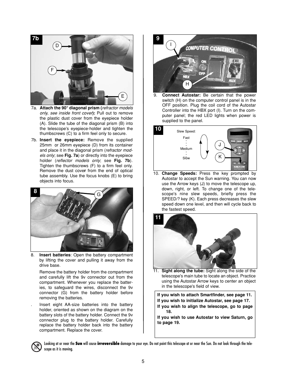 Meade Instruments DS-2000 Generation II Telescopes with LNT module User Manual | Page 5 / 48